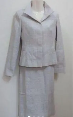 アンタイトル ツイードスーツ ジャケット×タイトスカートスーツ 送料無料