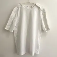 COS フリルショルダーデザイン 半袖ブラウス 38のサムネイル