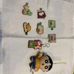 クレヨンしんちゃん ストラップ・ぬいぐるみセット
