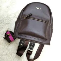 Samantha Thavasa リュック ブラウン 茶 ミニリュック レザー