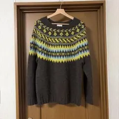 モリスアンドサンズ　ニットセーター　ブラウン　サイズ2