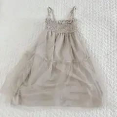 sisdeal ベージュ　トップス　ワンピース　110