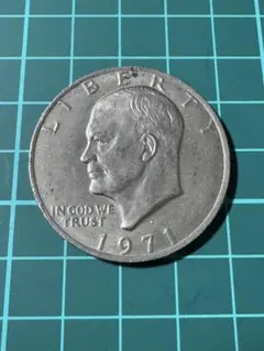 (エラー品) アメリカ10セント硬貨1967年 カドカケ・ミントマーク無し エラー品) アメリカ10セント硬貨1967年 カドカケ・ミントマーク無し