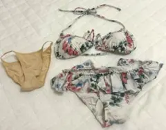 REBECCA TAYLOR 花柄ビキニ 3点セット レベッカテイラーのサムネイル