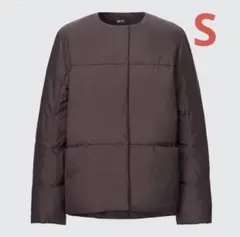 UNIQLO C ライトダウンジャケット dark brown S size