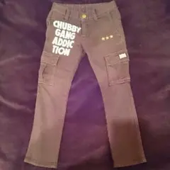 CHUBBYGANGチャビーギャング ストレッチスリムカーゴパンツ
