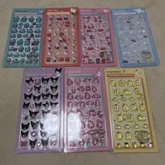 サンリオボンボンドロップシール　7枚セット3