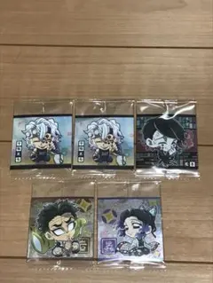 【新品未開封】鬼滅の刃　ディフォルメ　シール　ウエハース　其の九　５枚セット