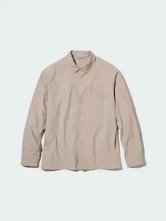 ユニクロ　感動シャツジャケット　カラー: 31 BEIGE