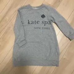 kate spade グレー ワンピース　チルドレン　120