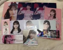 山口陽世 日向坂46 ローソン くじ アクスタ ファイル クリップ セット