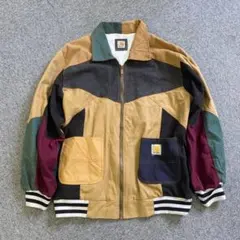 Carhartt パッチワークジャケット　マルチカラー　明日までの限定値下げ価格