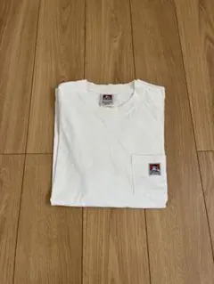 BEN DAVIS 長袖 ポケットTシャツ ホワイト