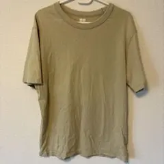 UNIQLO Uシリーズ ベージュ Tシャツ Lサイズ
