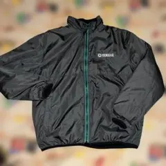 企業　YAMAHA ブラック ジャンパー フリース　リバーシブル　Lサイズ