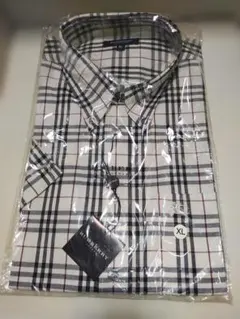 ★日曜日　限定値下げ　BURBERRY　London　ノバチェックBD半袖XL