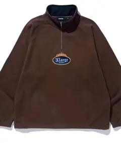 E*K様 XLARGEブラウン ハーフジップ トレーナー