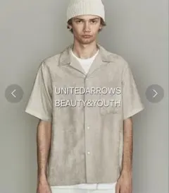 【値下げ・美品】BEAUTY&YOUTH オープンカラーシャツ