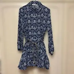 ZARA シャツワンピース