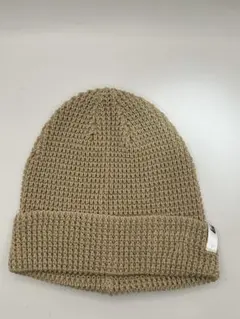 新品未使用 ニット帽 ワッチ ベージュ フリーサイズ 男女兼用 秋冬