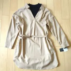 【新品】Mサイズ　シャツワンピース