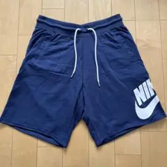 Nike ネイビーショートパンツ Lサイズ