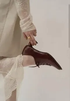 Knuth Marf lace up pointed toe pumpsのサムネイル