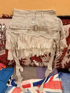 女性　デニムミニスカート　新品