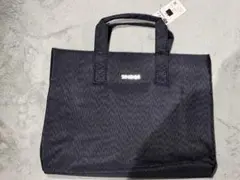 ネイビー ナイロン トートバッグ