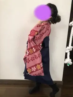 卒園式に　子ども用袴セット　キャサリンコテージ　簡単着付け