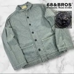 美品 68&BROTHERS ×M.V.P. 31-Jカバーオール ヴィンテージ Koverall