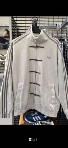 adidas 中国アディダス　上海アディダス　ジャージ　巳年　ホワイト　Mサイズ