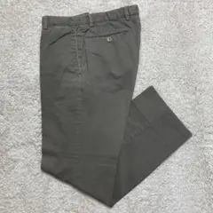 インコテックス　46　M　カーキ　コットン　チノパン 綿パン　パンツ　メンズ
