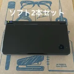 Nintendo ニンテンドーDSiLL ダークブラウン ソフト2本セット