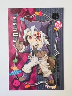 宇髄天元ハロウィンポストカード 鬼滅の刃 ufotablecafeノベルティ