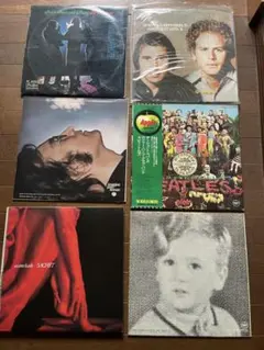 洋楽 レコード 6枚セット ビートルズ ジョンレノン 他のサムネイル