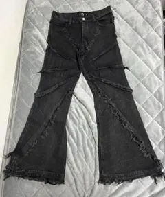 BALENCIAGA バレンシアガ 23aw ブーツカットデニム フレアデニム 23AW】BALENCIAGA Bootcut コットン デニム ジーンズ