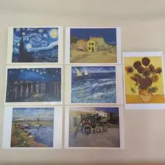 フィンセント.ファン.ゴッホ　　絵葉書7枚セット