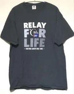 フルーツオブザルー半袖Ｔシャツ クルーネックロゴ ＬＬ 綿 お出かけ カジュアル