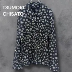 ツモリチサト　総刺繍　長袖ブラウス チチカカ ジオメトリック刺繍プルオーバー ／ ブラウス トップス