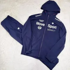 【希少】デサント Move Sport セットアップ ジャージ 上下 XLのサムネイル