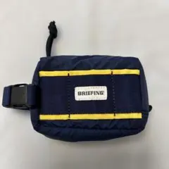 BRIEFING ポーチ ネイビー イエローのサムネイル
