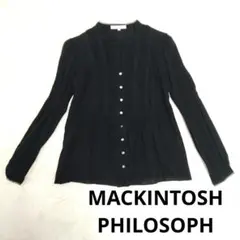 MACKINTOSH PHILOSOPHY 長袖シャツ　ブラウス　レース　Sのサムネイル