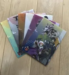 《刀剣乱舞》クリアファイル A5 全6種コンプリート 6枚 セブンイレブン 限定