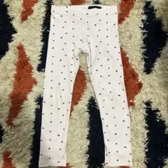 H&M リブレギンス 花 100