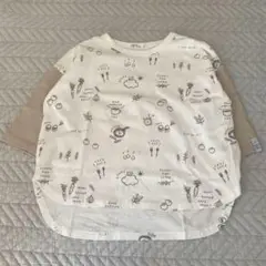 クラウディファインレター 7分袖Tシャツ 120cm