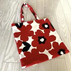 ショルダートートバッグ　北欧花柄