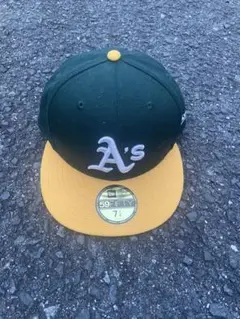 New Era 59FIFTY キャップ 7 1/4 アスレチックス グリーン