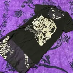 GHOST OF HARLEM❤️スカル 異素材 カットソー Tシャツのサムネイル