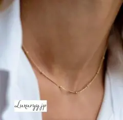 ✨エピチェーン 高品質サージカルステンレス ネックレス 金アレ ゴールドシルバー